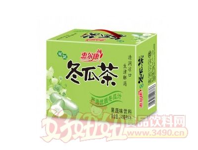 惠尔康冬瓜茶箱