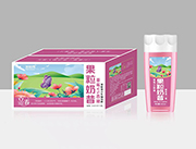 发财雨果粒奶昔草莓VS西柚果汁360ml*15